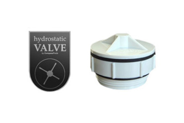 Композитный бассейн с клапаном Hydrostatic Valve®